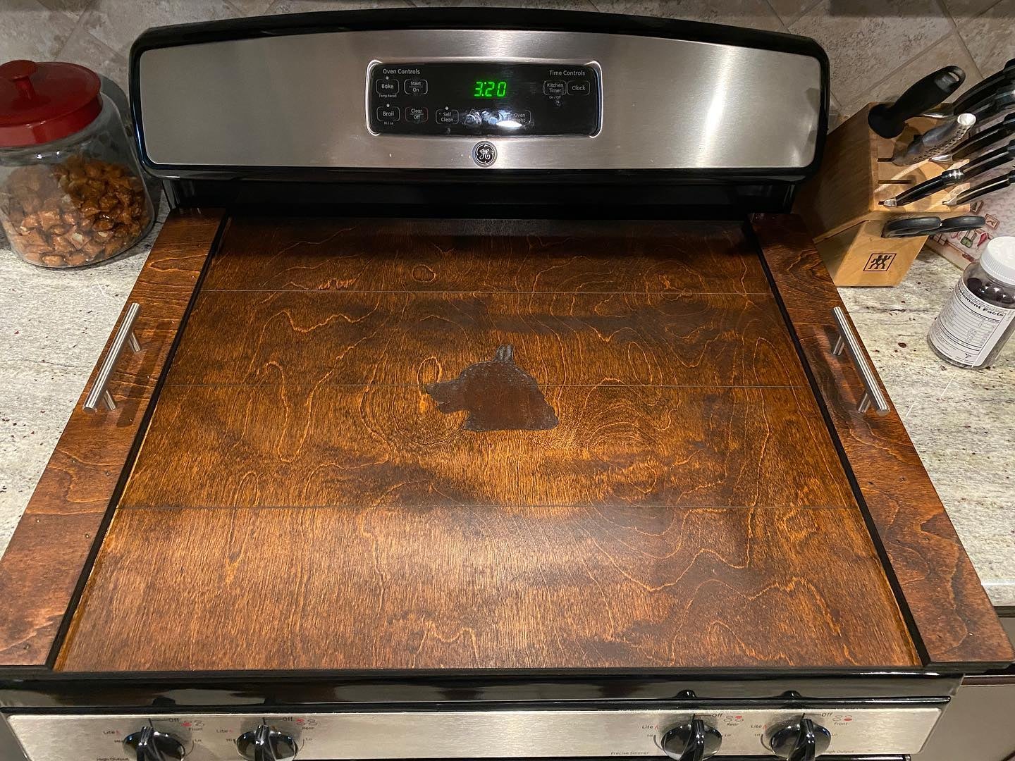 Personalized Noodle Board Stove Top Cover – Slone CNC